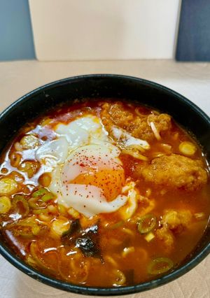 ノグリ☆✖️SOBABA☆の甘辛☆海鮮ラーメン-レシピのメイン写真