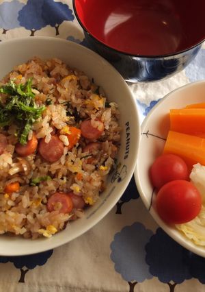 絶品ホタテチャーハン-レシピのメイン写真