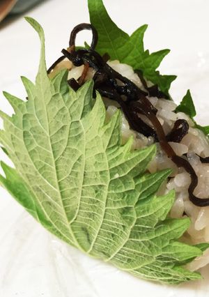 おにぎり☆しそ塩昆布-レシピのメイン写真