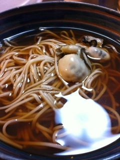 牡蠣蕎麦-レシピのメイン写真