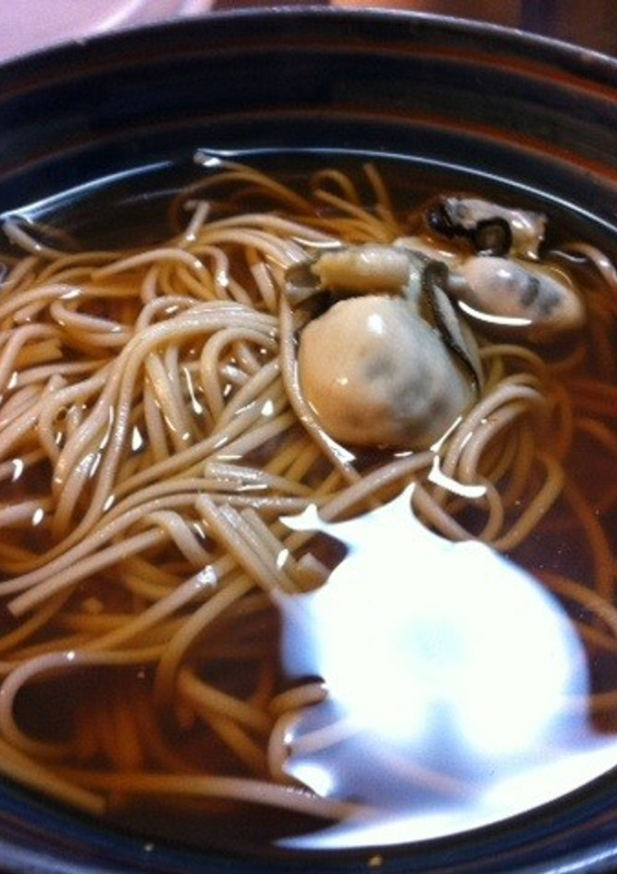 牡蠣蕎麦-レシピのメイン写真