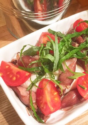 テーブルが鮮やかに！お豆腐の前菜☆☆-レシピのメイン写真