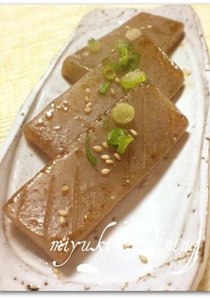 こんにゃくだけ-レシピのメイン写真