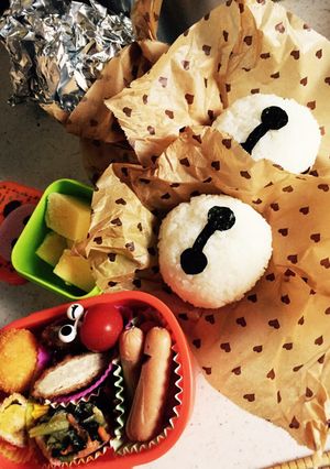 ベイマックス☆簡単キャラ弁-レシピのメイン写真