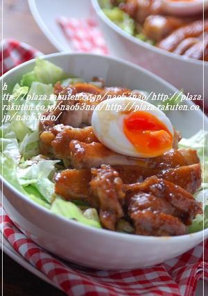 照りっ照り焼きチキン❤サラダ丼-レシピのメイン写真