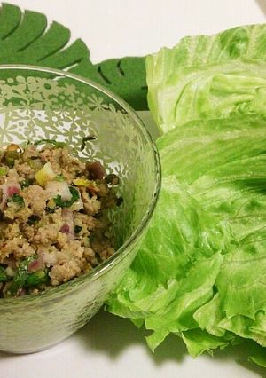 めちゃうまラープ ムー（ひき肉のサラダ）-レシピのメイン写真