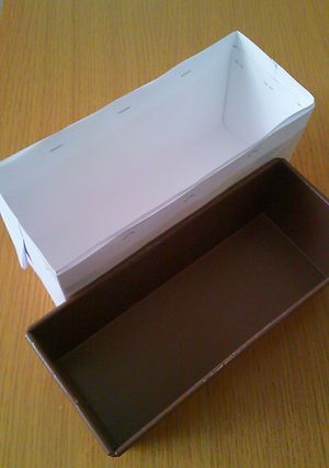 牛乳パックde簡易パウンド型を作ろう♪-レシピのメイン写真