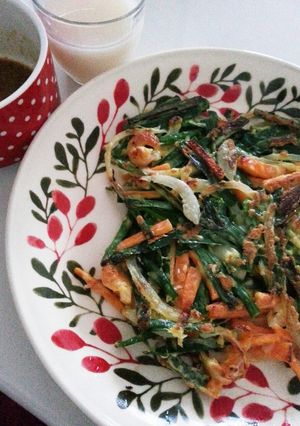 野菜の水分だけ！韓国チヂミ-レシピのメイン写真