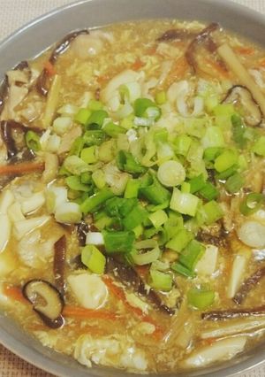 簡単!台湾人ママの本場酸辣湯!-レシピのメイン写真