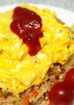 ヘルシーなオムライス♪-レシピのメイン写真