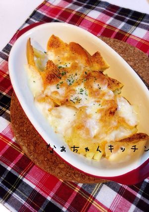 ポテチで〜簡単ナポリマカロニグラタン-レシピのメイン写真
