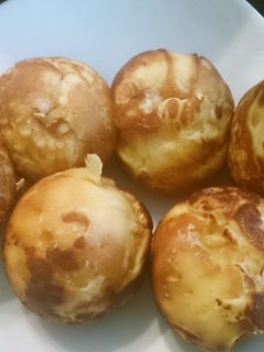 たこ焼き器で一口チーズケーキ♪-レシピのメイン写真