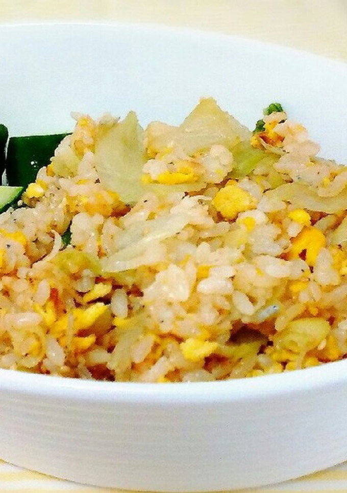 レタスとシラスのあっさり炒飯-レシピのメイン写真