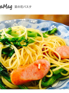 ほうれん草とソーセージの簡単パスタ♪-レシピのメイン写真