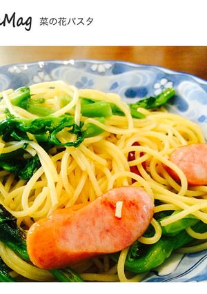 ほうれん草とソーセージの簡単パスタ♪-レシピのメイン写真