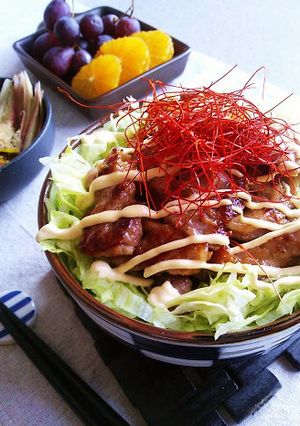 追いオイスターソース☆生姜焼き丼！-レシピのメイン写真