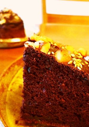 プロテイン◎しっとり♥お豆腐チョコケーキ-レシピのメイン写真