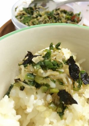 ピリ辛!かぶの葉ふりかけ-レシピのメイン写真