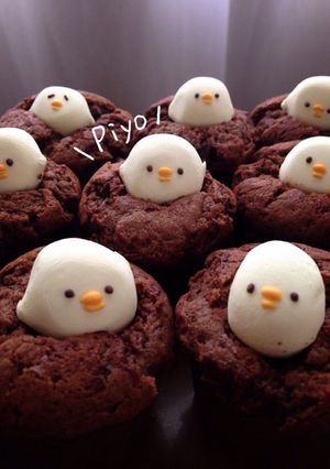 ひよこのカップケーキ by ひよこ 【クックパッド】 簡単おいしい
