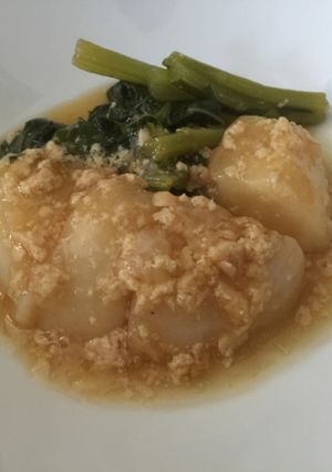 ダイエットに?かぶの挽肉もどきあんかけ-レシピのメイン写真