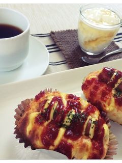 ⚫︎HMでソーセージパン⚫︎-レシピのメイン写真