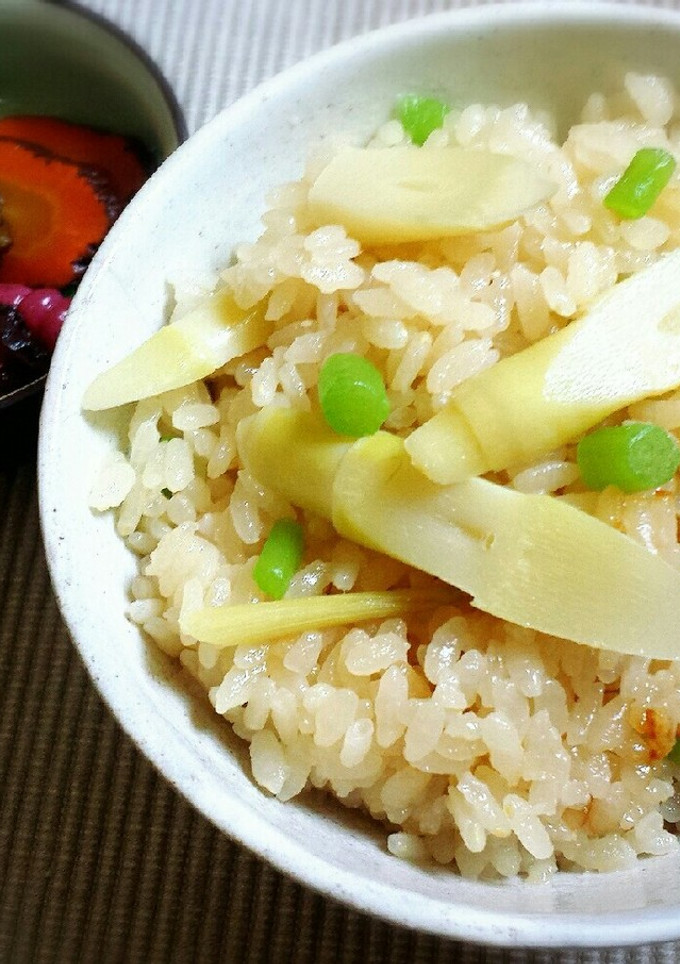 簡単☆姫竹とみずの筍ご飯-レシピのメイン写真