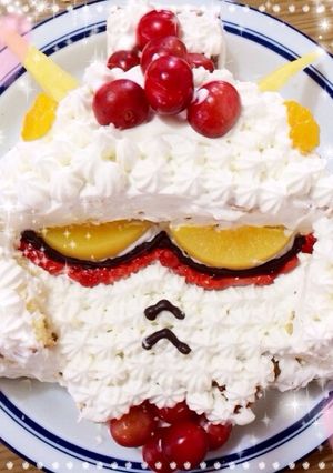 ガンダムのケーキ♡キャラケーキ-レシピのメイン写真