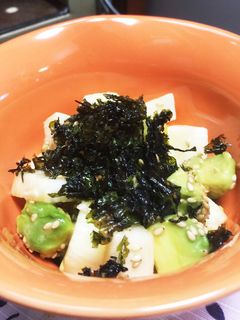 アボカドと長芋の和え物-レシピのメイン写真