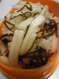 大根の塩昆布即席漬け-レシピのメイン写真