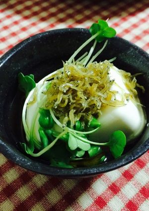 パパッと一品♪カリカリじゃこ豆腐-レシピのメイン写真