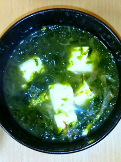 お湯を注ぐだけ❗あおさと豆腐のみそ汁-レシピのメイン写真