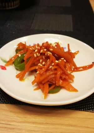 韓国風きんぴらニンジン-レシピのメイン写真