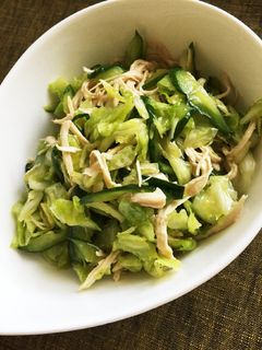 キャベツとチキンのさっぱり塩レモンサラダ-レシピのメイン写真