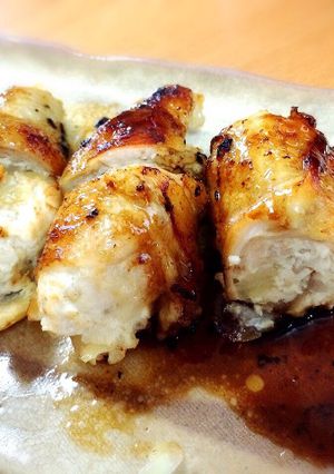 鶏皮餃子☆照り焼きソース-レシピのメイン写真