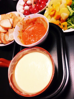 チーズフォンデュ-レシピのメイン写真