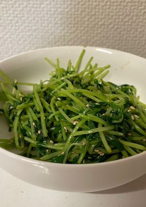 豆苗の簡単ナムル-レシピのメイン写真
