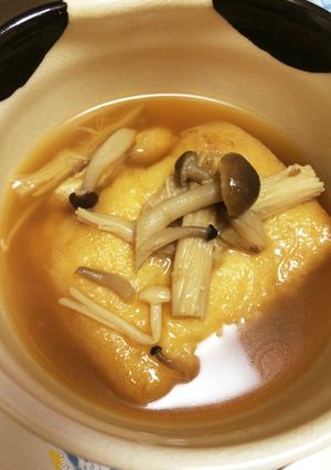 もちきん煮♡餅巾着ときのこのほっこり煮物-レシピのメイン写真