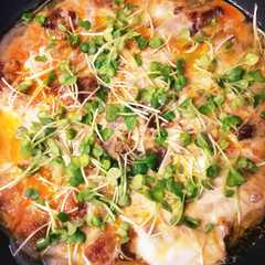残ったから揚げで親子丼-レシピのメイン写真