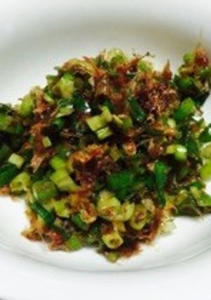 ご飯がすすみすぎる‼︎ネギかつお節和え-レシピのメイン写真