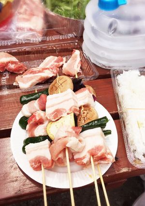 夢の串刺し♡ＢＢＱメニュー！-レシピのメイン写真