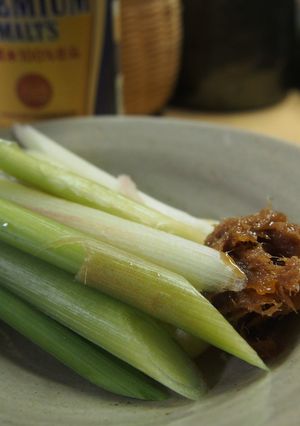 ミョウガタケの鯖味噌添え-レシピのメイン写真