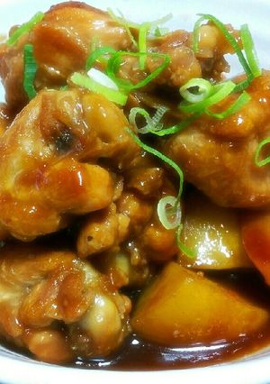 プルコギのたれで手羽ジャガこっくり煮-レシピのメイン写真