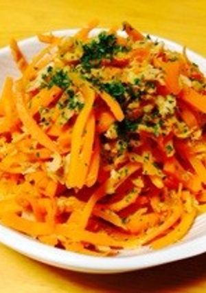 ツナと人参のホットサラダ-レシピのメイン写真