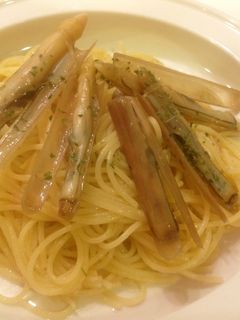 旨味凝縮☆マテ貝のバターガーリックパスタ-レシピのメイン写真