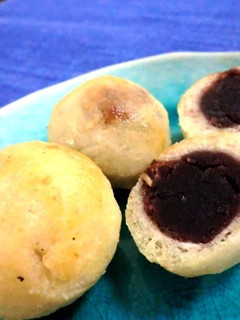 たこ焼き器 ひとくち塩あんぱん-レシピのメイン写真