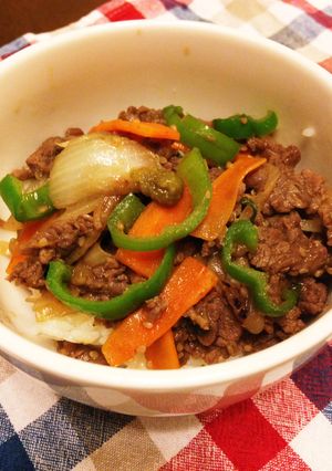 コストコプルコギで柚子胡椒香るプルコギ丼-レシピのメイン写真