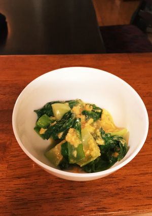 チンでちんげん菜卵-レシピのメイン写真