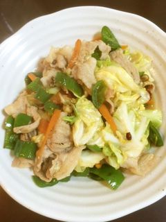 簡単で適当な回鍋肉風甘辛味噌炒め-レシピのメイン写真