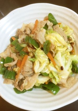 簡単で適当な回鍋肉風甘辛味噌炒め-レシピのメイン写真