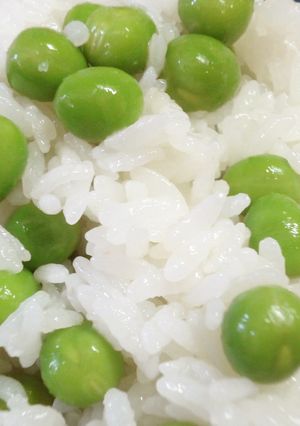 基本の和食38　うちのグリンピースご飯！-レシピのメイン写真
